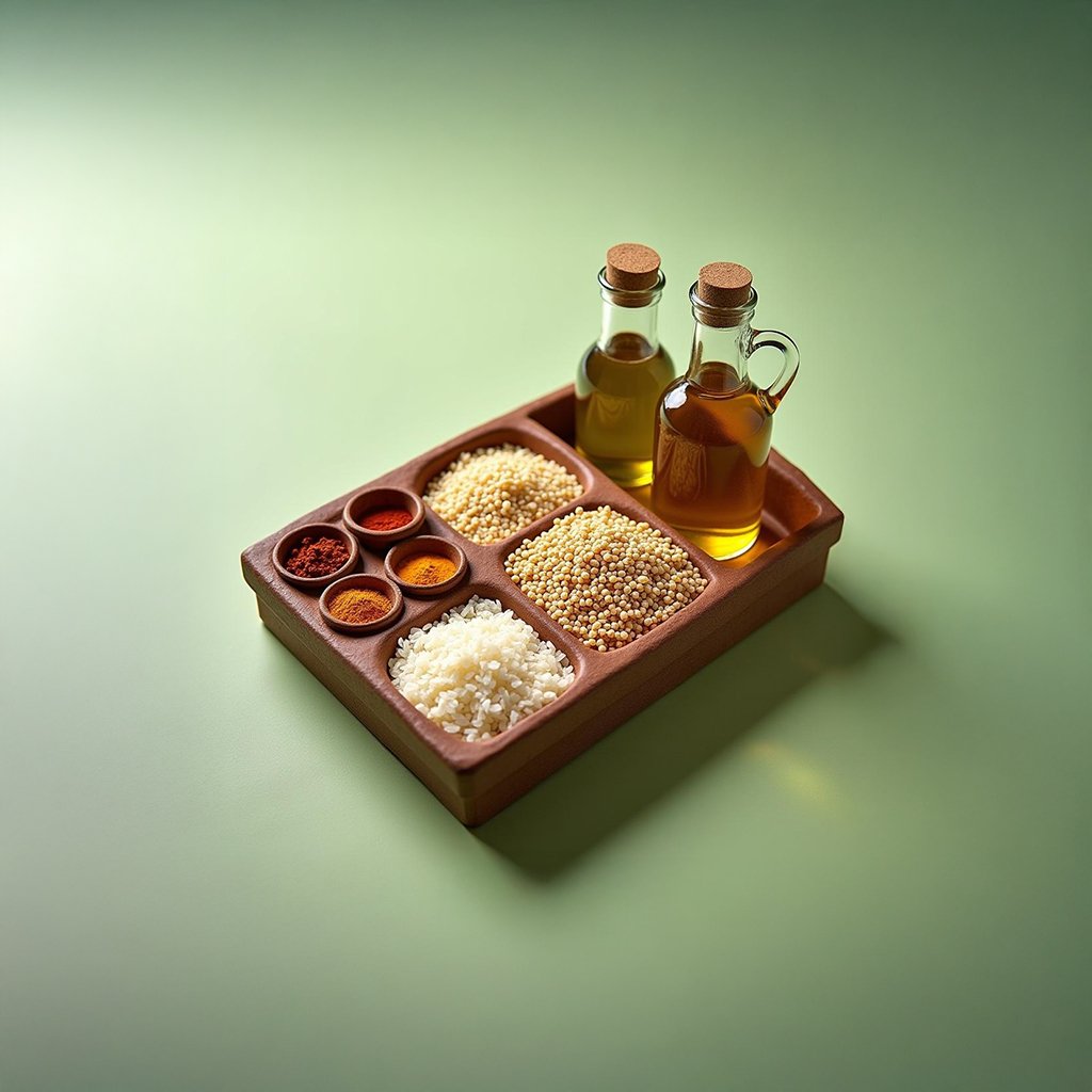 Food Grains, Oil, Masalas